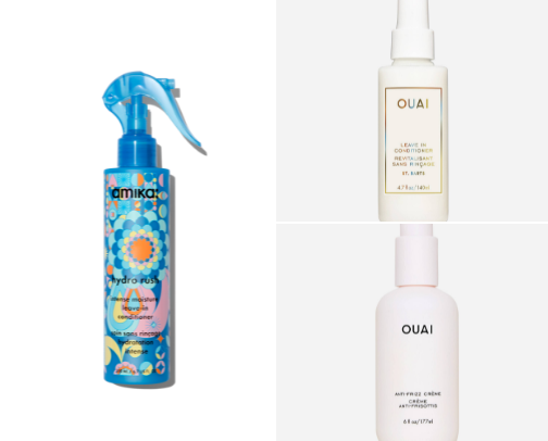 My holy-grail lineup-frizz-proof, glossy and everything you need for soft healthy hair. cover photo collage