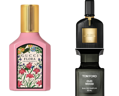 Fragrances cover photo collage