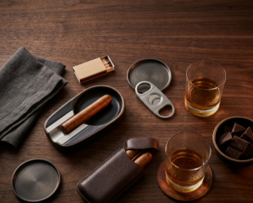 Cigars, Cutters & Pairings: Smoke in Style cover photo collage