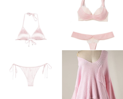 Pretty in Pink cover photo collage