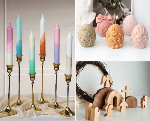 Easter Essentials & Decorations 🐣🍀💗 cover photo collage