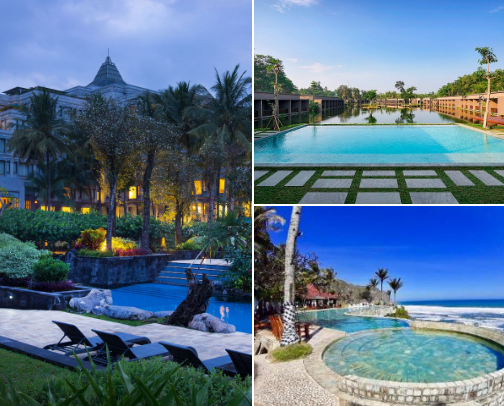Best Resorts in Yogyakarta Loved by International Travelers cover photo collage