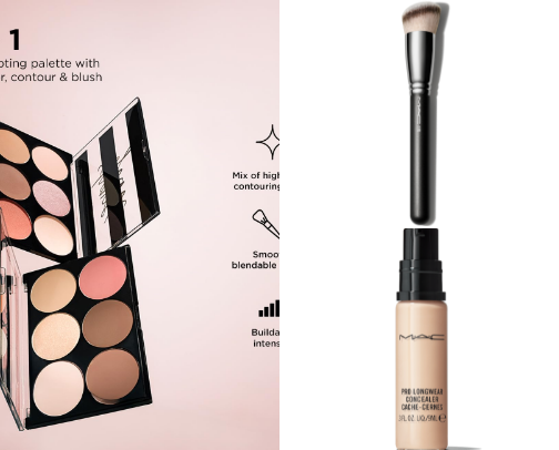 Make up tips😚 cover photo collage