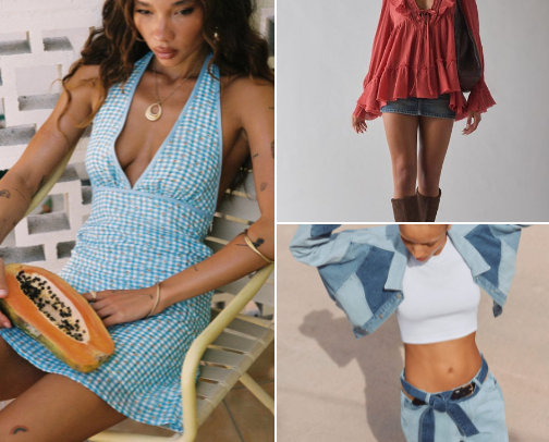 TRENDY Fashion cover photo collage