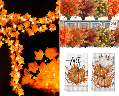 Fall & Halloween lovers 🍁 🎃 cover photo collage