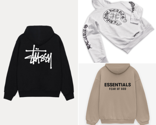 Streetwear Hoodies cover photo collage