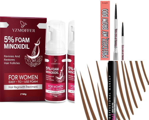 Brow essentials (post microblading removal) cover photo collage