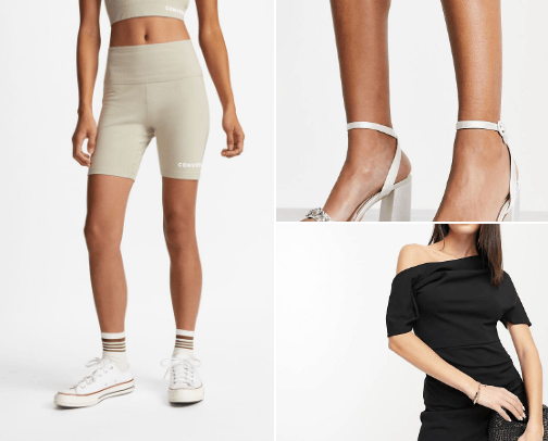 Clothes cover photo collage