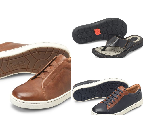 Man's shoes cover photo collage
