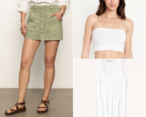 Closet Staples and Outfits for the Comfy Casual Girl cover photo collage