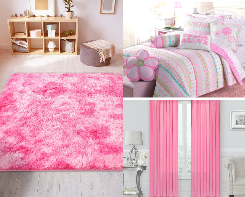 Pink Home Finds cover photo collage