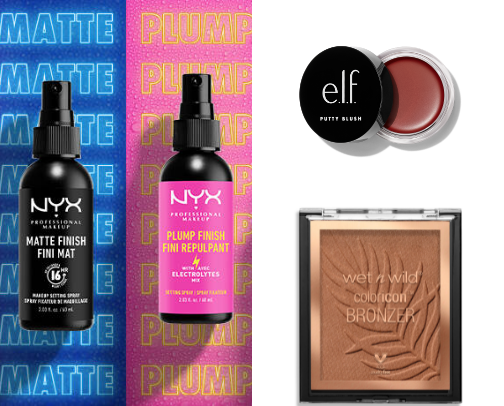 Cheap makeup products for full glam💁🏽‍♀️ cover photo collage
