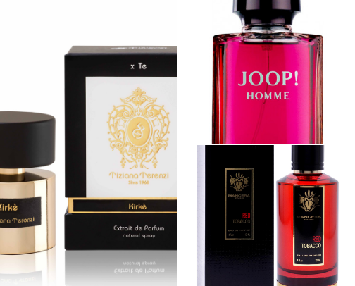 My favorite parfume cover photo collage
