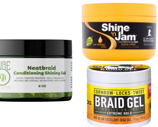 Braiding Gels Every Braider Swears By!! cover photo collage