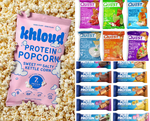my fav protien packed snacks cover photo collage