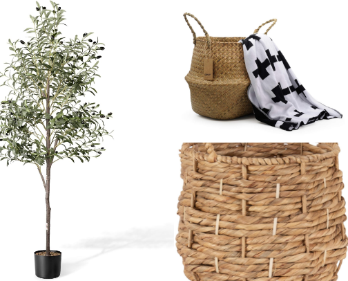 Home Decor for my new home in my 50's cover photo collage