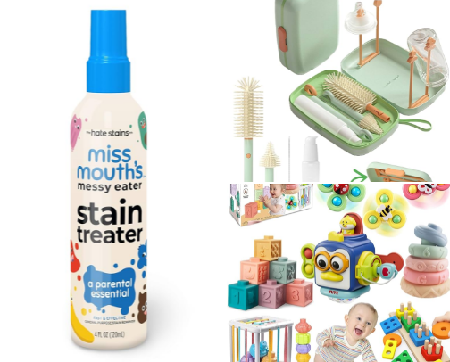 Baby must haves 🐣 cover photo collage