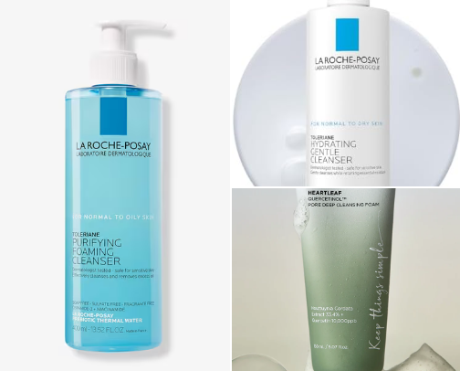 The Daily Glow-Up Wash cover photo collage