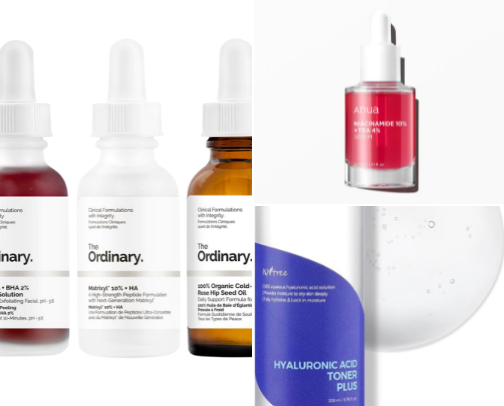 Glow up - Skin care Essentials cover photo collage