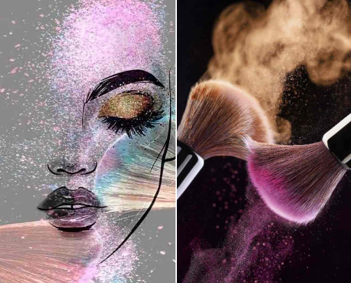 When I Wake Up, in My Makeup… cover photo collage
