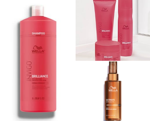 Hair care routine cover photo collage