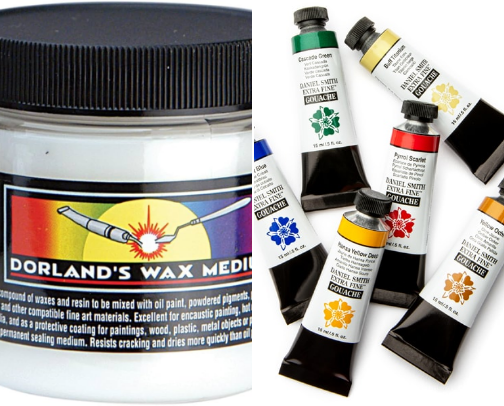 Items I Use in My Art Practice cover photo collage