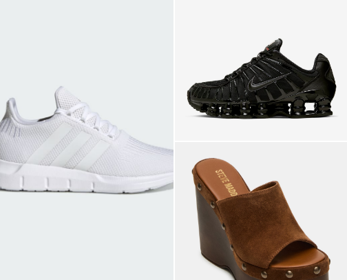 When it comes to shoes I’m more of a comfy girl cover photo collage