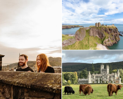 Must Visit Castles in Scotland cover photo collage