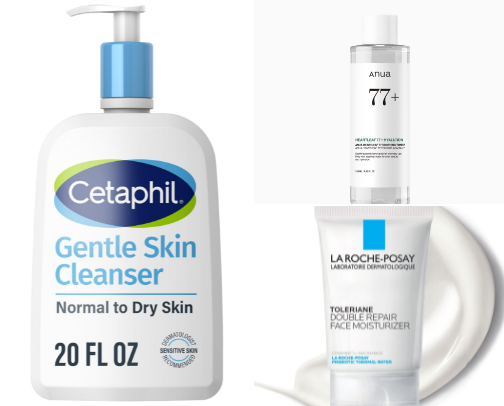✨ 14 Best Skincare Products for Dry & Dehydrated Skin cover photo collage