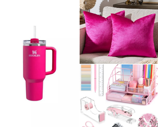 Everything Pink! cover photo collage