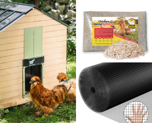 Backyard Chicken Must-Haves cover photo collage