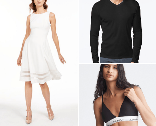 Calvin Klein cover photo collage