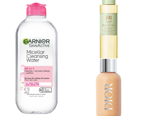 My makeup routine cover photo collage