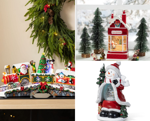 Indoor Christmas Decor cover photo collage