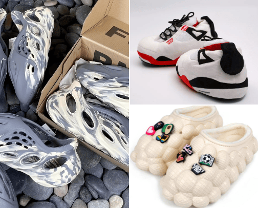 Footwear cover photo collage