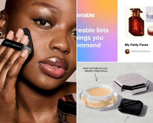 Best Fenty beauty products that I’ve used cover photo collage