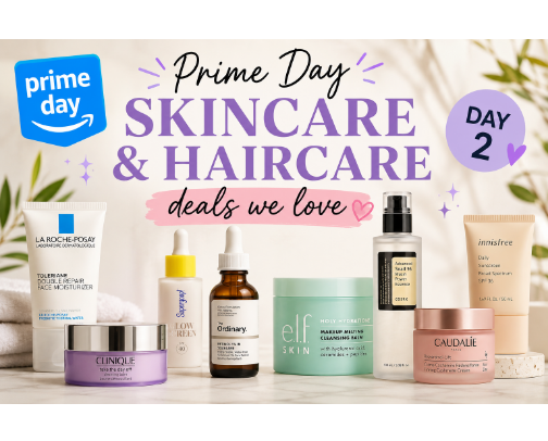✨ Prime Day Skincare & Haircare Deals | Serums, Moisturizers & Beauty Favorites cover photo collage