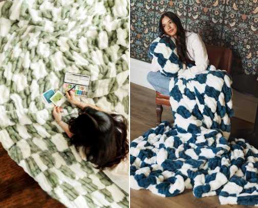 The softest blankets! cover photo collage