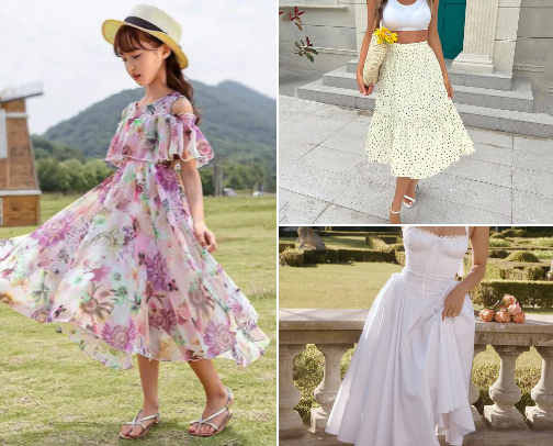 Cute summer dresses for teens cover photo collage
