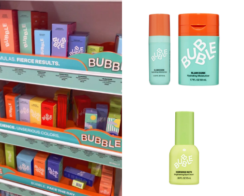 BUBBLE skincare for the win! cover photo collage