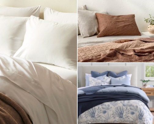“Sleep Like a Queen 👑 – Bedding You’ll Love” cover photo collage