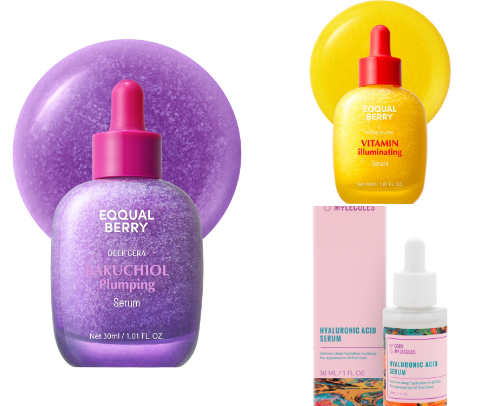 My favorite serums cover photo collage