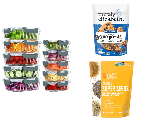 FRIDGE AND PANTRY MUST HAVES cover photo collage