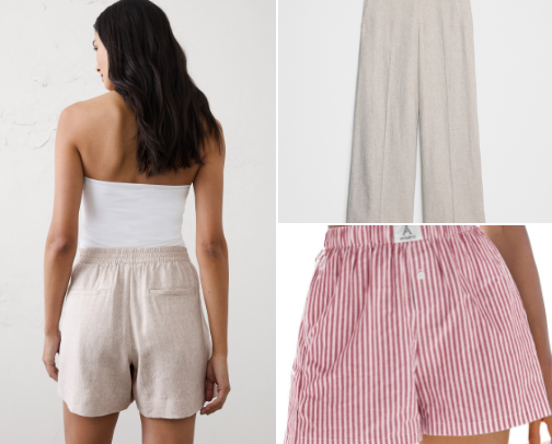 Summer clothes cover photo collage