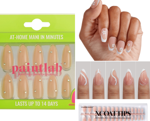 Best Press On Nails For Busy Moms cover photo collage