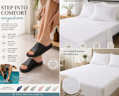 Budget Home Essentials cover photo collage