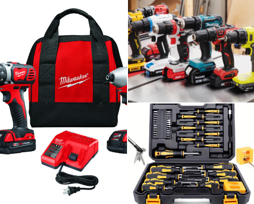Tools for DIY: cover photo collage