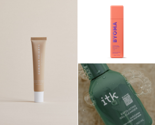 Skincare Routine cover photo collage