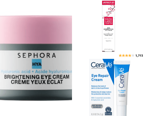 EYE CREAMS cover photo collage