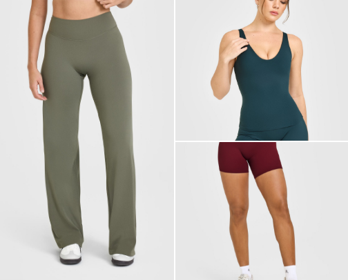 The Workout/Athleisure Edit cover photo collage